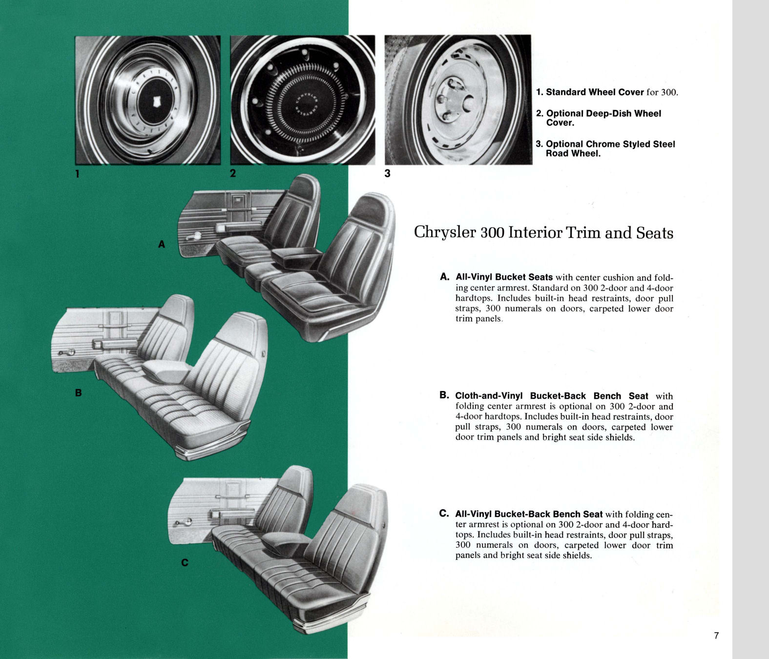 1971 Chrysler Features Brochure Page 63